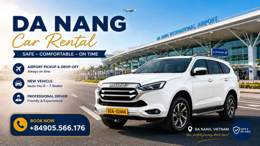 Da Nang Car Rental 3 Da Nang car rental at Da Nang International Airport
