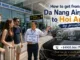 How to get from Da Nang Airport to Hoi An by private car with international tourists and local guide