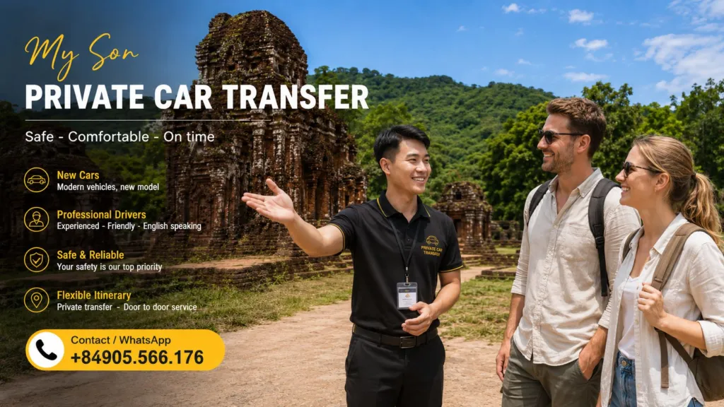Private Car From Hoi An To My Son