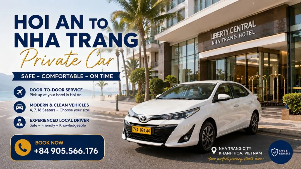 Private Car from Hoi An to Nha Trang 3 Private Car from Hoi An to Nha Trang at Nha Trang Hotel