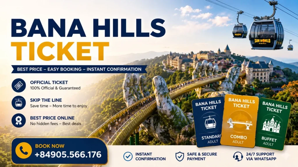 Bana Hills Ticket - Latest Prices and Online Booking for Golden Bridge Da Nang
