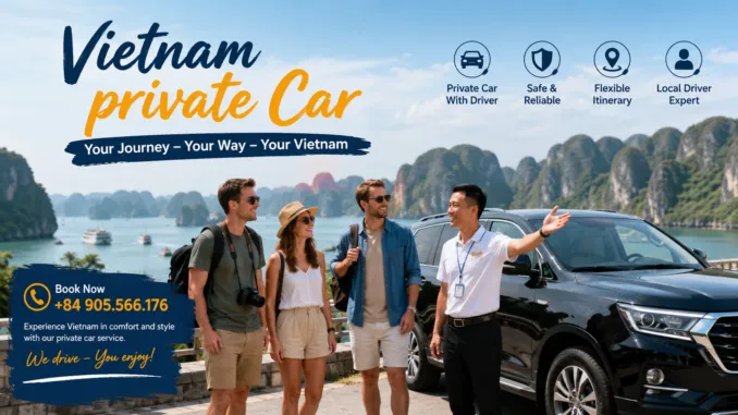 Vietnam Private Car service in Hoi An Ancient Town with professional driver