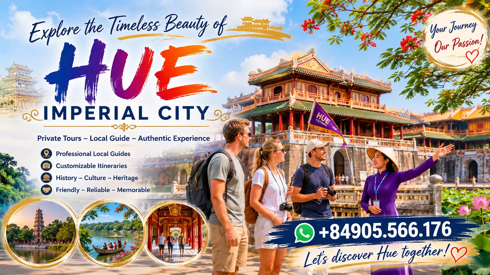 Private Car from Hoi An to Hue