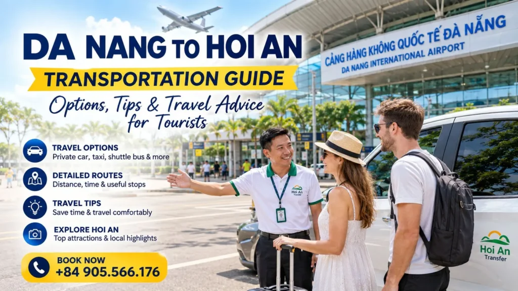 Da Nang to Hoi An Transportation Guide 1 Da Nang to Hoi An transportation guide