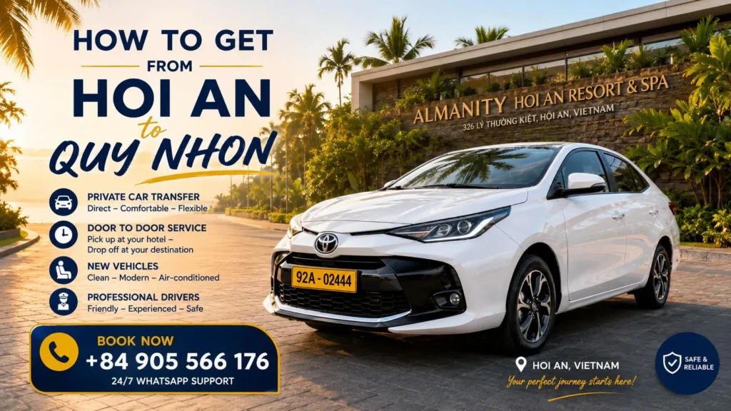 How to get from Hoi An to Quy Nhon